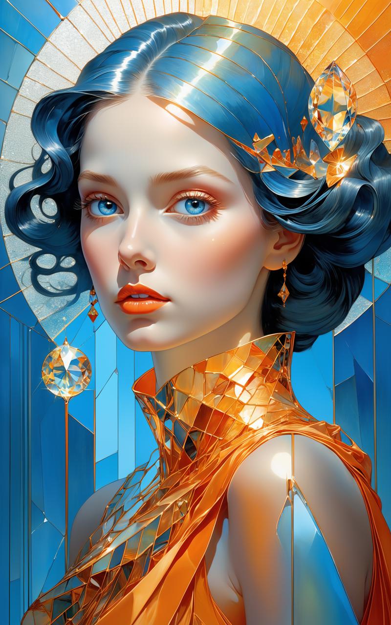 07889-1619474957-Ethereal beauty, beautiful woman face and shoulders, by James Jean and Norman Rockwell, broken glass effect, no background, pred.png